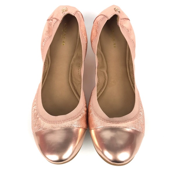 rose gold flats size 11